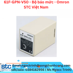 61F-GPN-V50 - Bộ báo mức - Omron STC Việt Nam 