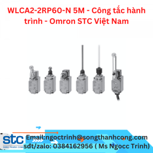 WLCA2-2RP60-N 5M - Công tắc hành trình - Omron STC Việt Nam