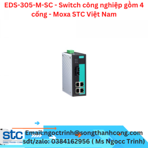 EDS-305-M-SC - Switch công nghiệp gồm 4 cổng - Moxa STC Việt Nam