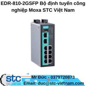 EDR-810-2GSFP Bộ định tuyến công nghiệp Moxa STC Việt Nam
