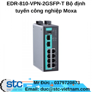 EDR-810-VPN-2GSFP-T Bộ định tuyến công nghiệp Moxa STC Việt Nam