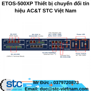 ETOS-500XP Thiết bị chuyển đổi tín hiệu AC&T STC Việt Nam