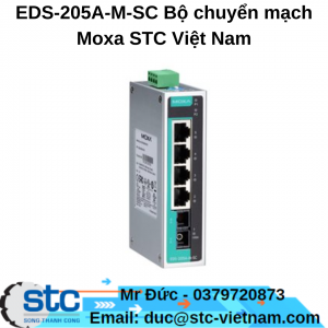 EDS-205A-M-SC Bộ chuyển mạch Moxa STC Việt Nam
