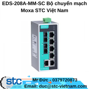 EDS-208A-MM-SC Bộ chuyển mạch Moxa STC Việt Nam