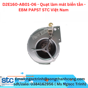 D2E160-AB01-06 - Quạt làm mát biến tần - EBM PAPST STC Việt Nam 