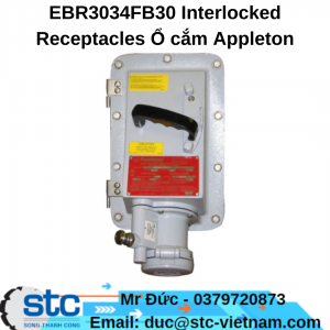 EBR3034FB30 Interlocked Receptacles Ổ cắm Appleton STC Việt Nam