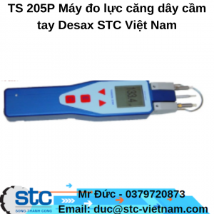 TS 205P Máy đo lực căng dây cầm tay Desax STC Việt Nam