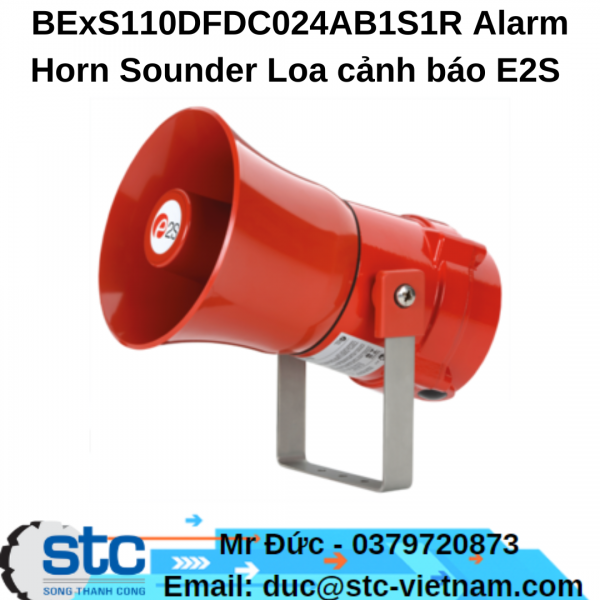 BExS110DFDC024AB1S1R Alarm Horn Sounder Loa cảnh báo E2S STC Việt Nam