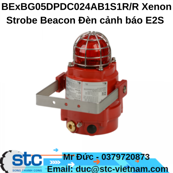 BExBG05DPDC024AB1S1R/R Xenon Strobe Beacon Đèn cảnh báo E2S STC Việt Nam