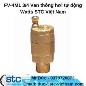 FV-4M1 3/4 Van thông hơi tự động Watts STC Việt Nam