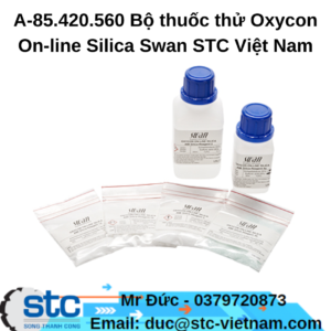 A-85.420.560 Bộ thuốc thử Oxycon On-line Silica Swan STC Việt Nam