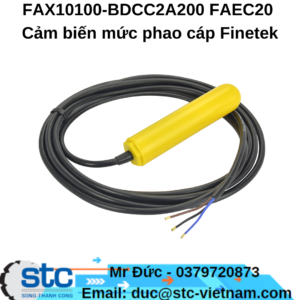 FAX10100-BDCC2A200 FAEC20 Cảm biến mức phao cáp Finetek STC Việt Nam