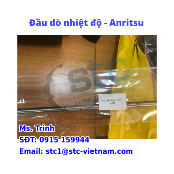 A-233E-03-1-TC1-ASP - Đầu dò nhiệt độ - Anritsu