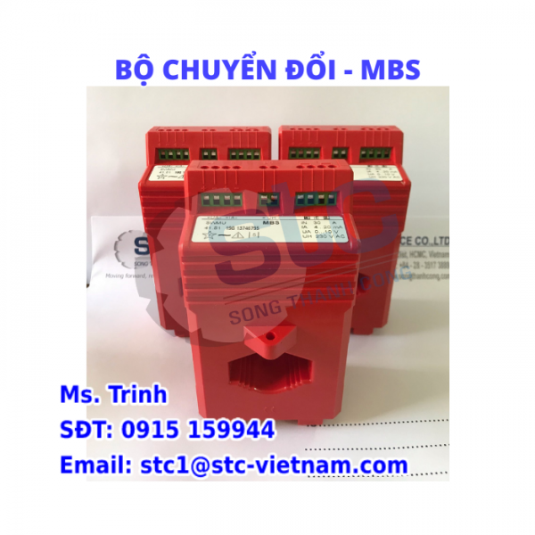 SWMU 41.51 - Bộ chuyển đổi đo điện và nhiệt độ - MBS