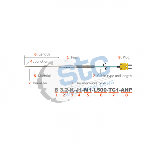 Anritsu – B3.2-K-J1 M1-L500-TC1-ASP – Đầu dò nhiệt độ