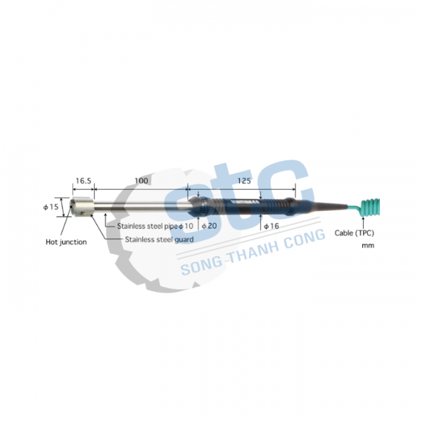 Anritsu – S-221K-01-1-TPC1-ASP – Đầu dò nhiệt độ