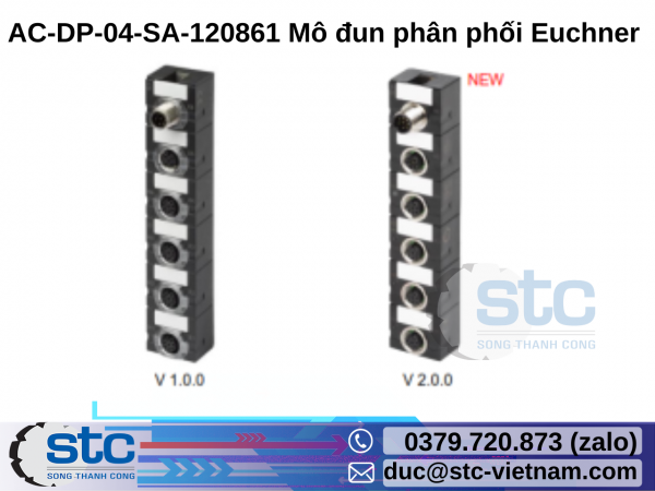 AC-DP-04-SA-120861 Mô đun phân phối Euchner STC Việt Nam