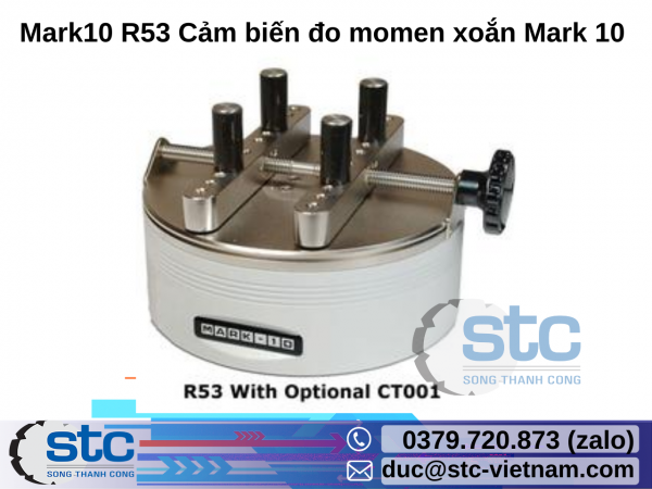 Mark10 - R53 Cảm biến đo momen xoắn Mark 10 STC Việt Nam