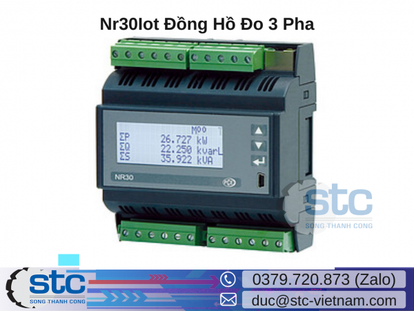 Nr30Iot Đồng Hồ Đo 3 Pha Dùng Cho Iot Lumel STC Việt Nam