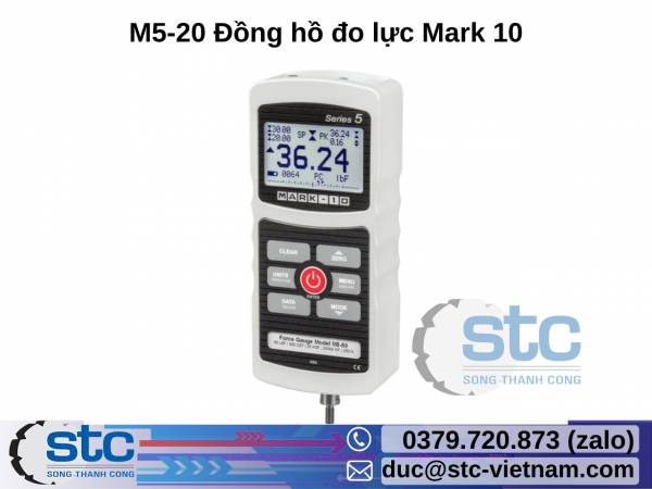 M5-20 Đồng hồ đo lực Mark 10 STC Việt Nam