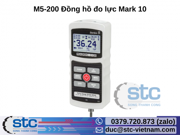 M5-200 Đồng hồ đo lực Mark 10 STC Việt Nam