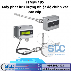 FTM94 95 Máy phát lưu lượng nhiệt độ chính xác cao cấp công nghiệp