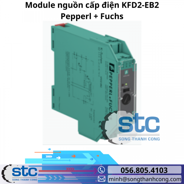 Module nguồn cấp điện KFD2-EB2 Pepperl + Fuchs