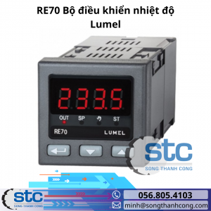 RE70 Bộ điều khiển nhiệt độ Lumel