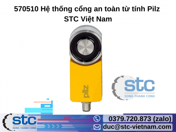 570510 Hệ thống cổng an toàn từ tính Pilz STC Việt Nam