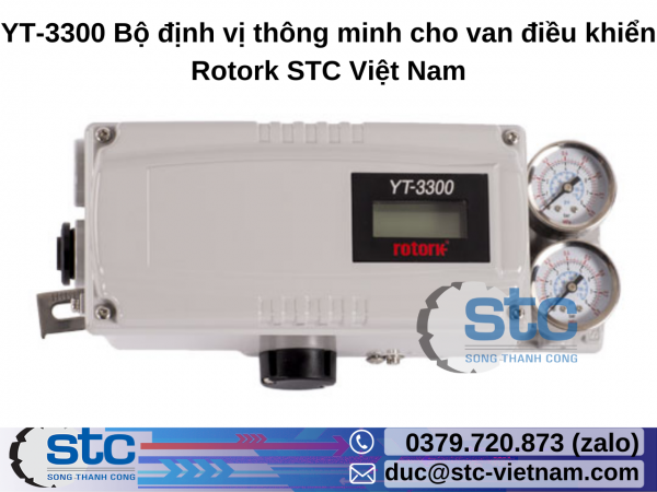 YT-3300 Bộ định vị thông minh cho van điều khiển Rotork STC Việt Nam