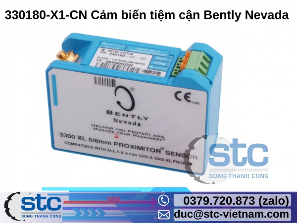 330180-X1-CN Cảm biến tiệm cận Bently Nevada STC Việt Nam