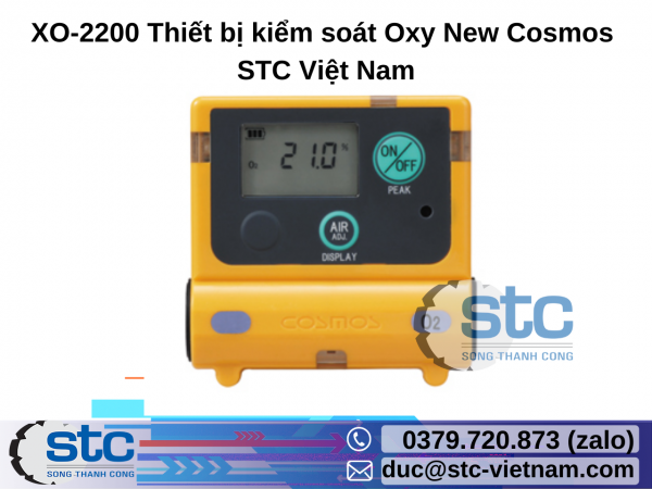 XO-2200 Thiết bị kiểm soát Oxy New Cosmos STC Việt Nam