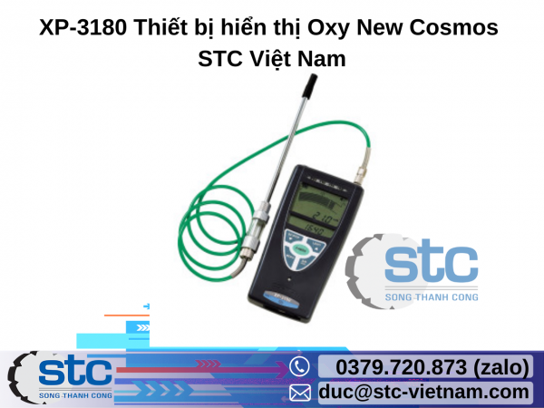 XP-3180 Thiết bị hiển thị Oxy New Cosmos STC Việt Nam