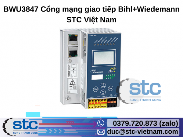 BWU3847 Cổng mạng giao tiếp Bihl+Wiedemann STC Việt Nam