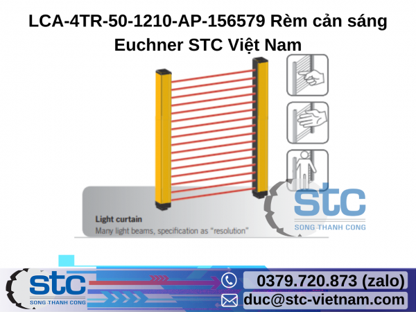 LCA-4TR-50-1210-AP-156579 Rèm cản sáng Euchner STC Việt Nam