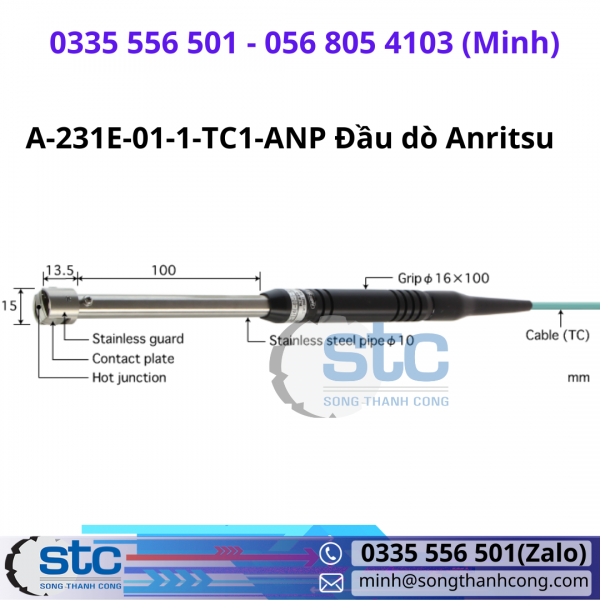 A-231E-01-1-TC1-ANP Đầu dò Anritsu