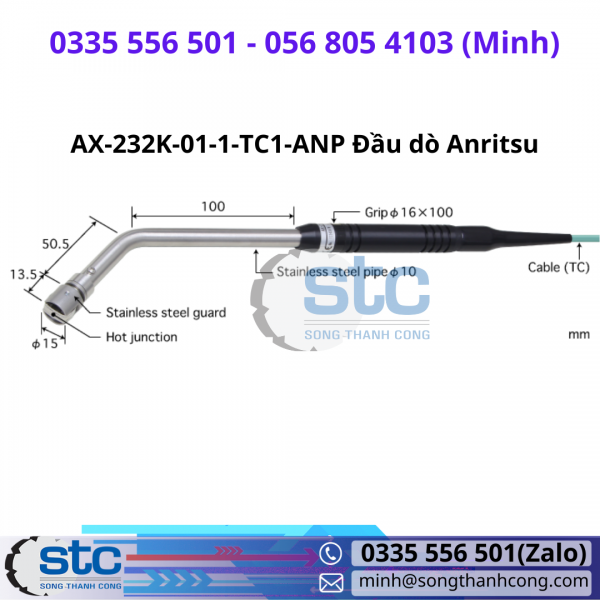 AX-232K-01-1-TC1-ANP Đầu dò Anritsu