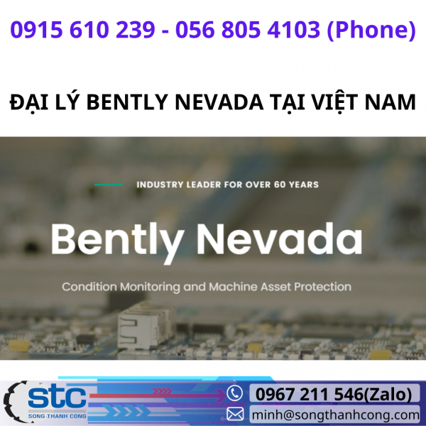 ĐẠI LÝ BENTLY NEVADA TẠI VIỆT NAM