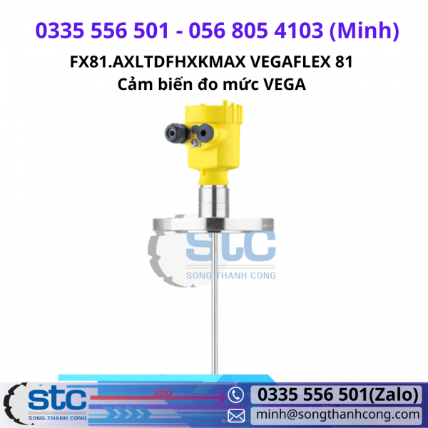 FX81.AXLTDFHXKMAX VEGAFLEX 81 Cảm biến đo mức VEGA