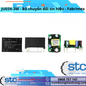 JU03X-3W Bộ chuyển đổi tín hiệu Fabrimex
