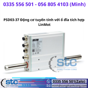 PSD03-37 Động cơ tuyến tính với ổ đĩa tích hợp LinMot