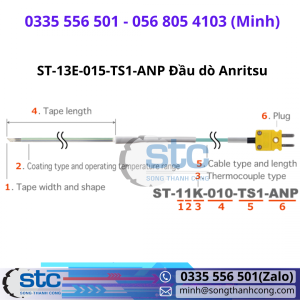 ST-13E-015-TS1-ANP Đầu dò Anritsu