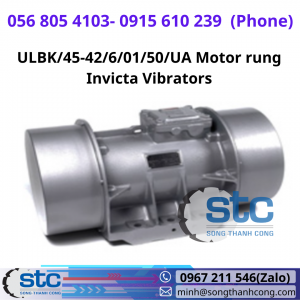 ULBK45-4260150UA Motor rung Invicta Vibrators