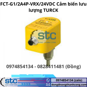 FCT-G1/2A4P-VRX/24VDC Cảm biến lưu lượng TURCK