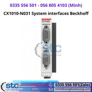 CX1010-N031 System interfaces Beckhoff