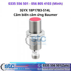 IGYX 18P17B3-S14L Cảm biến cảm ứng Baumer
