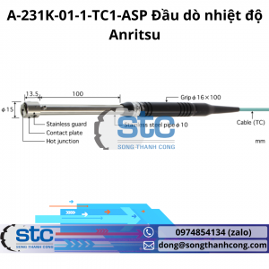 A-231K-01-1-TC1-ASP Đầu dò nhiệt độ Anritsu