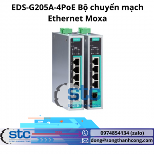 EDS-G205A-4PoE Bộ chuyển mạch Ethernet Moxa
