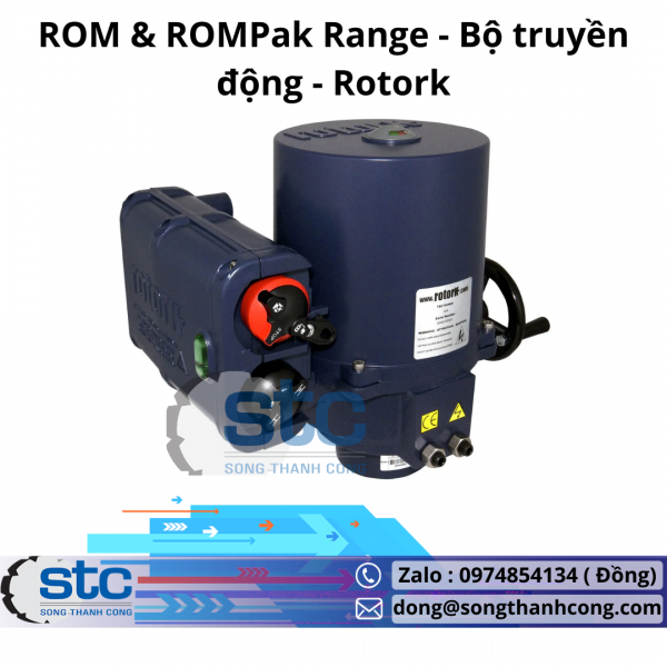 ROM & ROMPak Range Bộ truyền động Rotork