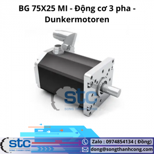 BG 75X25 MI Động cơ 3 pha Dunkermotoren